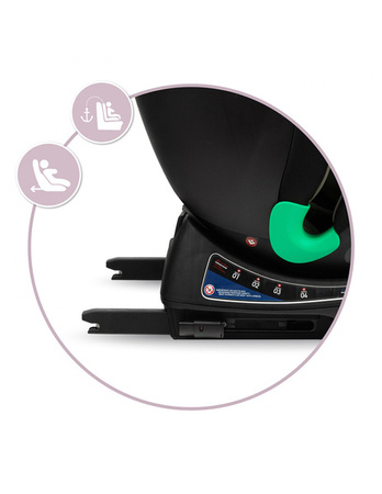 MoMi Urso Fotelik Samochodowy 40-150cm Różowy