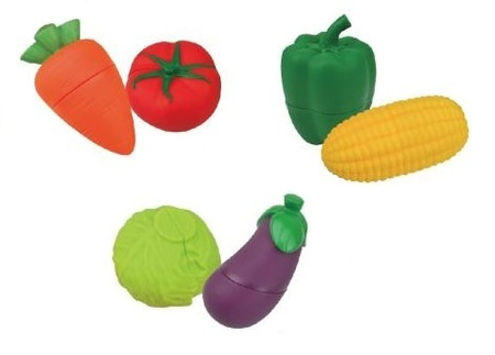 Training2s Klocki Popboblocs Warzywa - Kapusta i Bakłażan