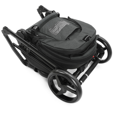 Adamex Blanc Wózek Głęboko-Spacerowy 2w1 PS 18 Lux