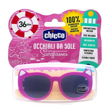 Chicco Okulary Przeciwsłoneczne 3l+ Girl Fioletowe
