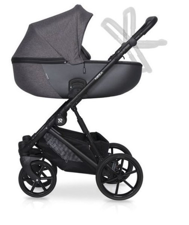 Riko Nesa Wózek Głęboko-Spacerowy 2w1 Anthracite