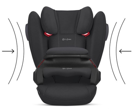 Cybex Pallas B2-Fix + Lux Fotelik Samochodowy 9-36 kg Volcano Black