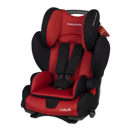 BabySafe Collie Fotelik Samochodowy 9-36kg Czerwono-Czarny