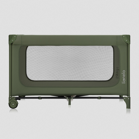 Lionelo Jasmin łóżeczko turystyczne Easy Fold Green Olive