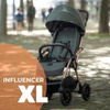 Wózek Spacerowy Leclerc Influencer XL Black Brown