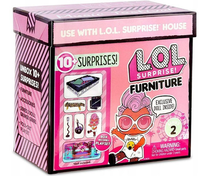 M.G.A. Entertainment L.O.L. Lol Surpise Mebelki z Lalką SCENA