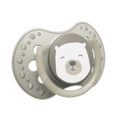 Lovi Dynamiczny Smoczek Uspokajający Silikonowy 0-3m 2szt. 22/863 Buddy Bear