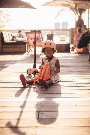 Scootandride Kask Dla Dzieci S-M Rose