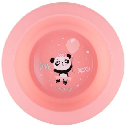 Canpol Babies Zestaw Naczyń Exotic Animals 56/523 Pink