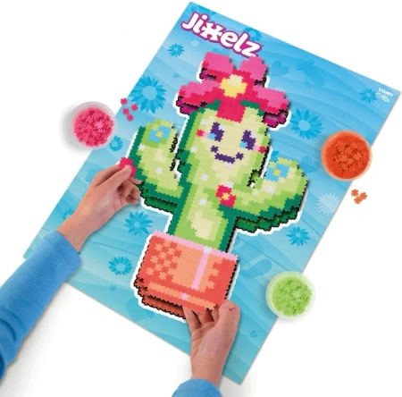 Fat Brain Toy Jixelz Puzzelki Pixelki Uśmiechnięte Kaktusy