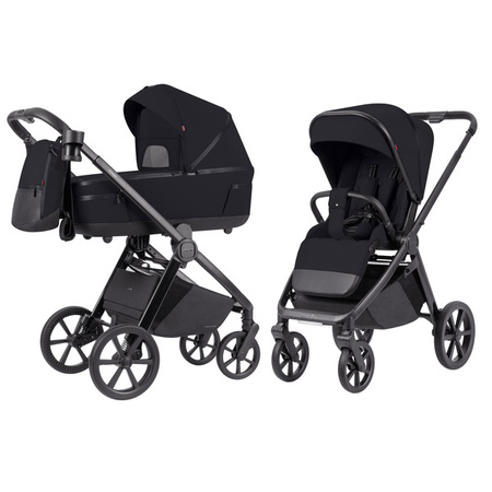 Carrello Omega Plus CRL-6540 Wózek Głęboko-Spacerowy Cosmo Black