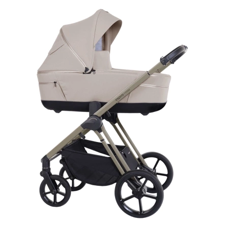 Espiro Miloo 2025 Wózek Głęboko-Spacerowy 219 White Pearl