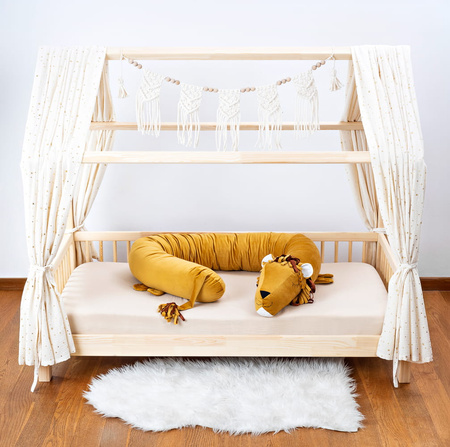 SenLove Poduszka Wałek Ochraniacz do Łóżka Lew