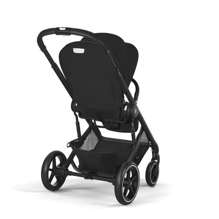 Cybex Balios S Lux 2.0 Wózek Głęboko-Spacerowy Moon Black + Cloud G I-Size Fotelik Samochodowy 0-13kg + Baza G + Adaptery