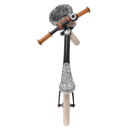 Kinderkraft Rapid 2 Rowerek Biegowy z Koszykiem Lunar Black Czarny