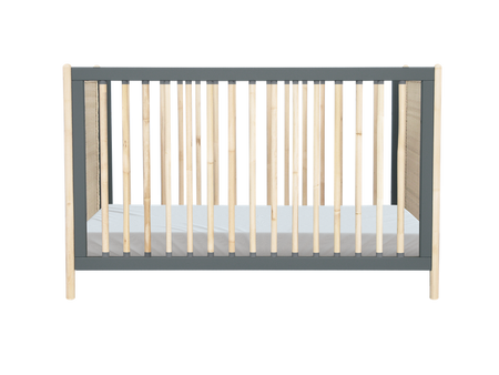 Theo Bebe Oceania Łóżeczko Ratanowe 60x120cm Silex