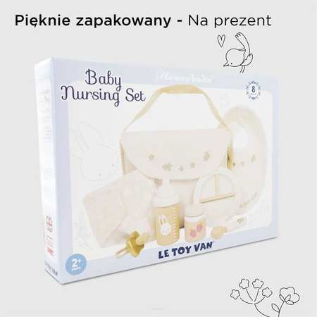 Le Toy Van Drewniany Zestaw do Karmienia Lalek