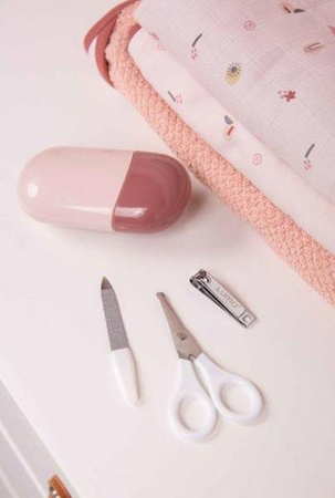 Luma Zestaw Kąpielowy 8 Elementów Wanienka i Akcesoria Blossom Pink