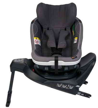 BeSafe Izi Turn B i-Size Fotelik Samochodowy Obrotowy 0-18 kg Metaliczny Melange 02