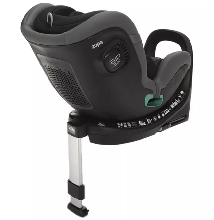 Zopa VOYAGER MAXI Obrotowy Fotelik Samochodowy Silver Grey