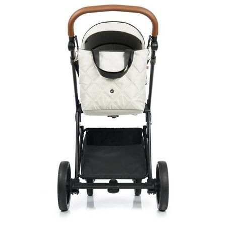 Roan Ivi Wózek Głęboko-Spacerowy Rama Gold Mat Raven