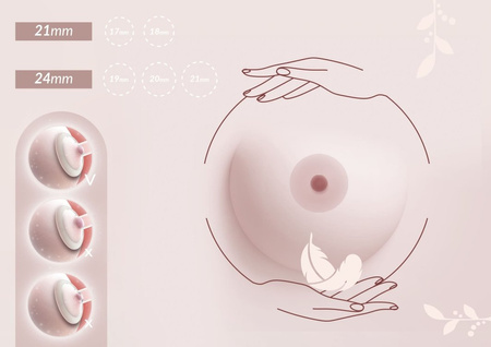 Neno Lejek z tworzywa z łącznikiem do laktatora NENO 21mm