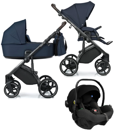 Roan Bass Next Wózek Głęboko-Spacerowy 2w1 + Avionaut Pixel Pro 2.0 C Fotelik Samochodowy