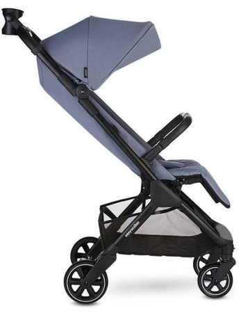 Easywalker Jackey Kompaktowy Wózek Spacerowy z Torbą Transportową Pebble Grey