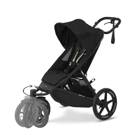 Cybex Avi Spin Wózek Spacerowy / Biegowy Moon Black