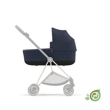 Cybex Mios 3.0 Conscious Green Leaf Gondola Do Wózka Eco Dark Navy