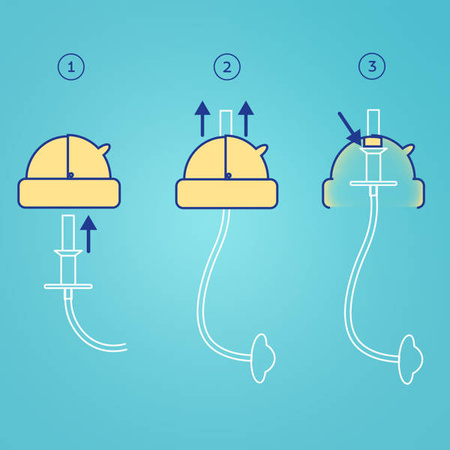 Canpol Babies Exotic Kubek Niekapek z Rurką i Odważnikiem 270ml 56/606 Yellow