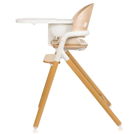 Lionelo Celia - krzesełko do karmienia rosnące z dzieckiem | Natural Wood
