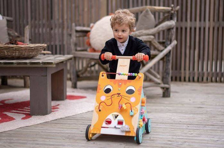 Janod Wielofunkcyjny Pchacz Edukacyjny Kot