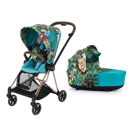 Cybex Mios Wózek Głęboko-Spacerowy Rama Rose Gold DJ Khaled - gondola 2.0