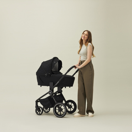 Muuvo Quick 4.0 Wózek Głęboko-Spacerowy Classic Black