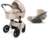 Muuvo Quick Boho Wózek Głęboko-Spacerowy + Cybex Cloud T i-Size Fotelik Samochodowy 