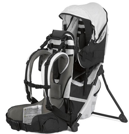 Kiddy Adventure Pack Nosidełko Turystyczne Silver Grey