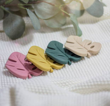 Petite&Mars Take&Match Silikonowy Gryzak 0m+ Intense Ochre