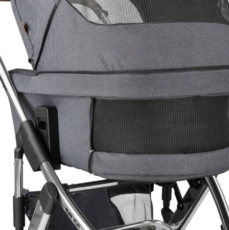 ABC Design Salsa 4 Air Wózek Głęboko-spacerowy 2w1 + akcesoria 2023 Asphalt