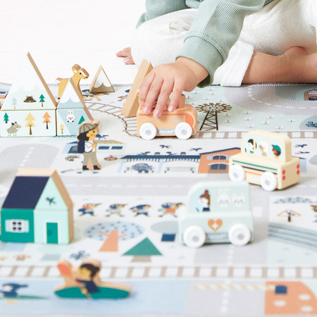 Janod Mata do zabawy z drogą Góry Cross Roads 2+