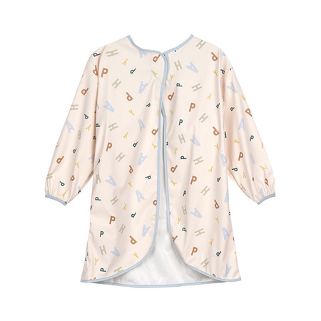 Lassig Fartuch z długim rękawem wodoodporny Happy Fruits Light blue