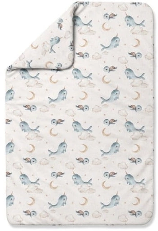 Waldin Kołdra Bambusowa 150x100 Wieloryb Beżowy