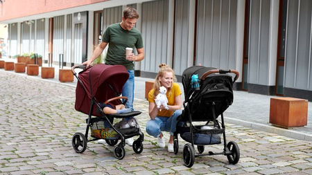 Kinderkraft Grande LX Wózek Spacerowy Grey