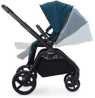 Recaro Celona Wózek Głęboko-Spacerowy 2w1 Select Night Black