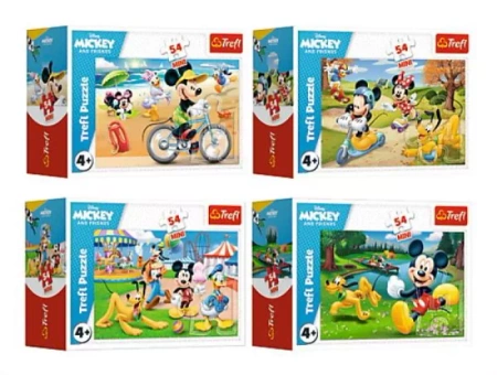 Trefl Puzzle Mini Dzień Z Przyjaciółmi 54 Elementy