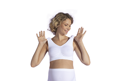 Carriwell Biustonosz Ciążowy/Sportowy L 3552 Biały