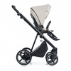 Roan Ivi 2.0 Wózek Głeboko-Spacerowy Sezame + Cybex Aton B2 i-Size Fotelik Samochodowy 0-13kg + Baza One Volcano Black