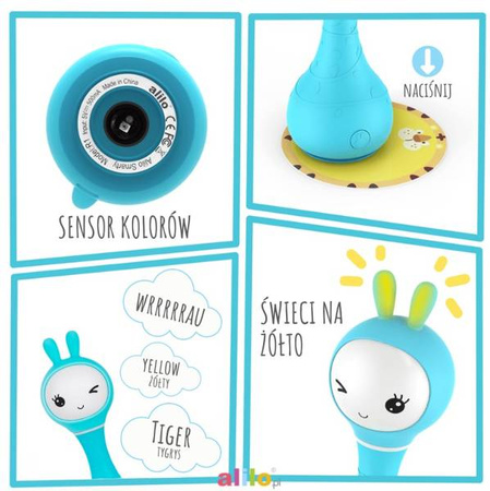 Alilo Króliczek Smarty Bunny Różowy