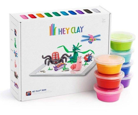 Hey Clay Masa Plastyczna Robaczki