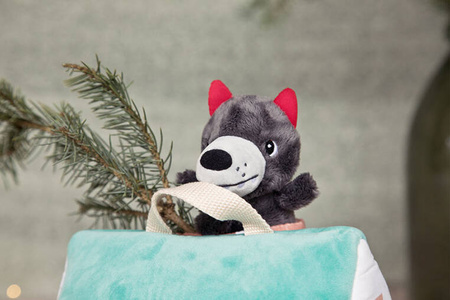 LILLIPUTIENS Zestaw 3 domków dla świnek i wilka 18 m+